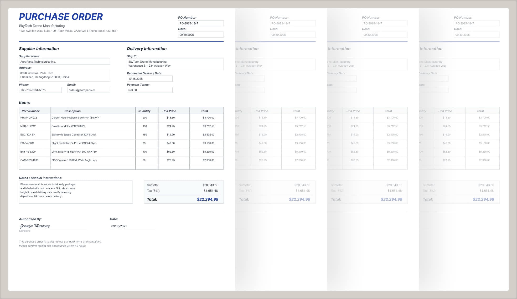 Eliminate stockouts & reduce order processing time