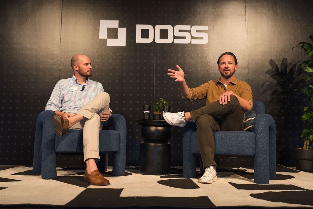 Drew Sutton (Acct. Exec., DOSS) and Anthony Fassio (Chief Retail & Ops Officer, Verve)